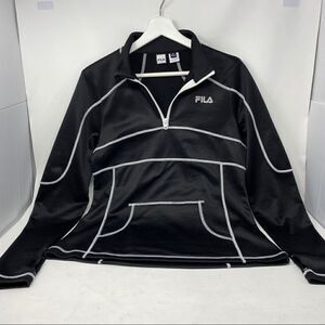 Fila 1/2 Zip, pullover, Sz M